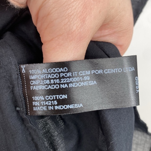 Paula Hermanny Shift Mini Dress Womens Size XS Black Lace Long Sleeves Cocktail - Picture 5 of 9